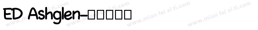ED Ashglen字体转换
